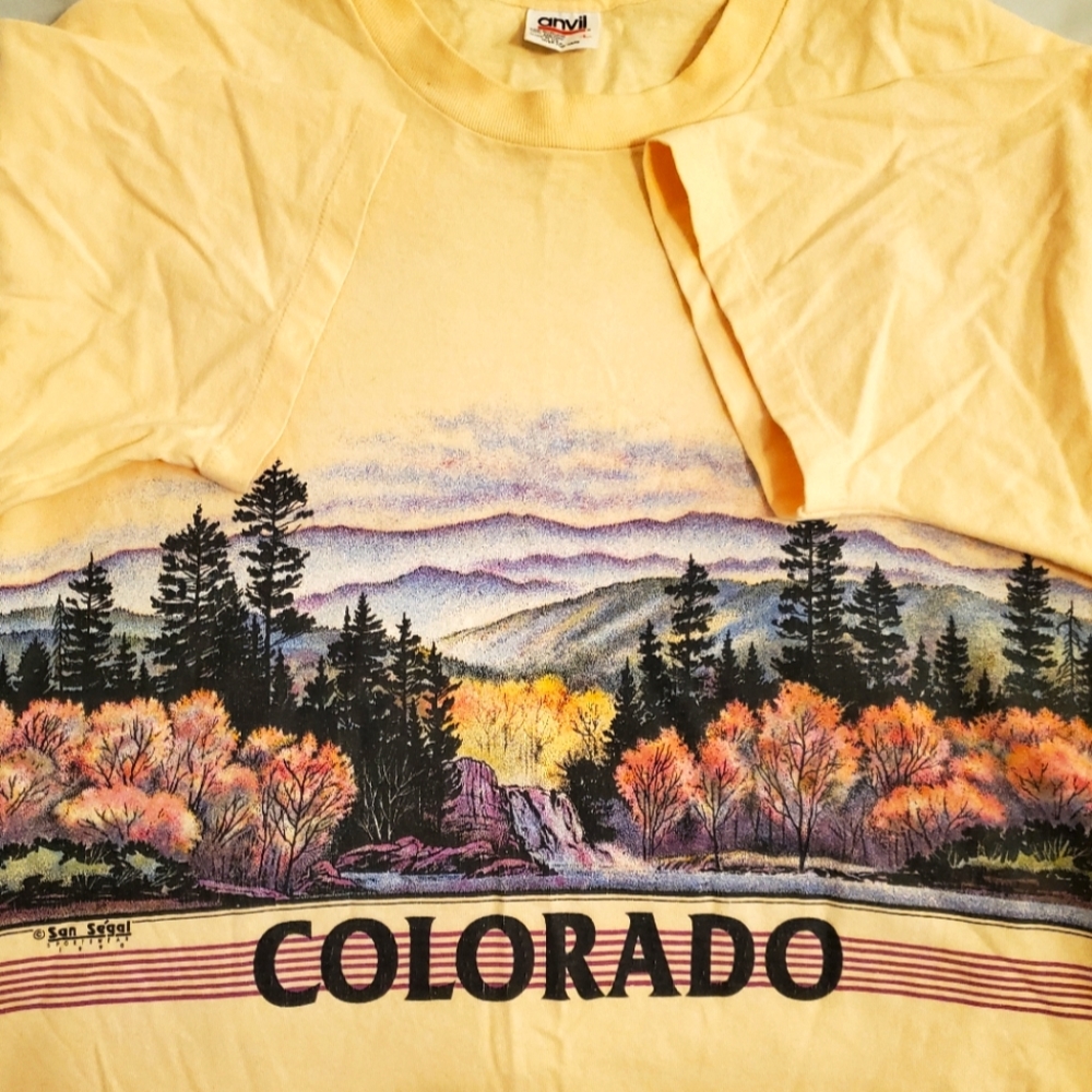 Vintage Anvil Colorado Tshirt